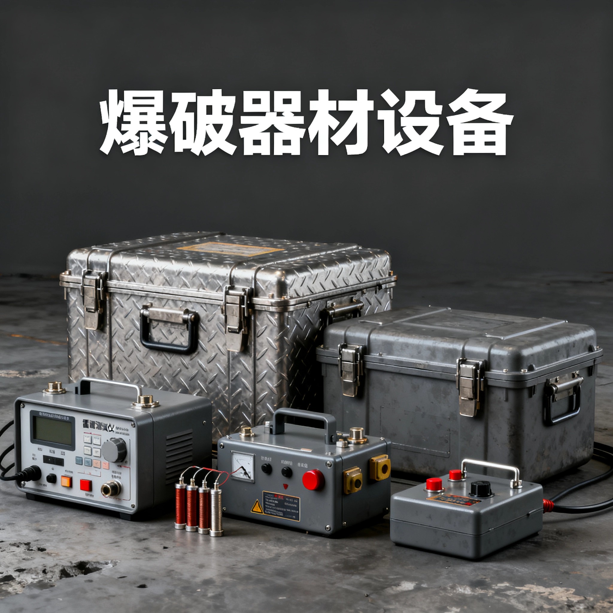 津市爆破工程师的“兵器库”:常用器材一册通